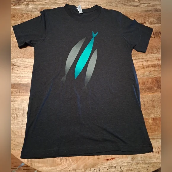 4/$20! Nwot. The Chosen Angel Studios Christian Faith Fish T Shirt - Picture 8 of 8